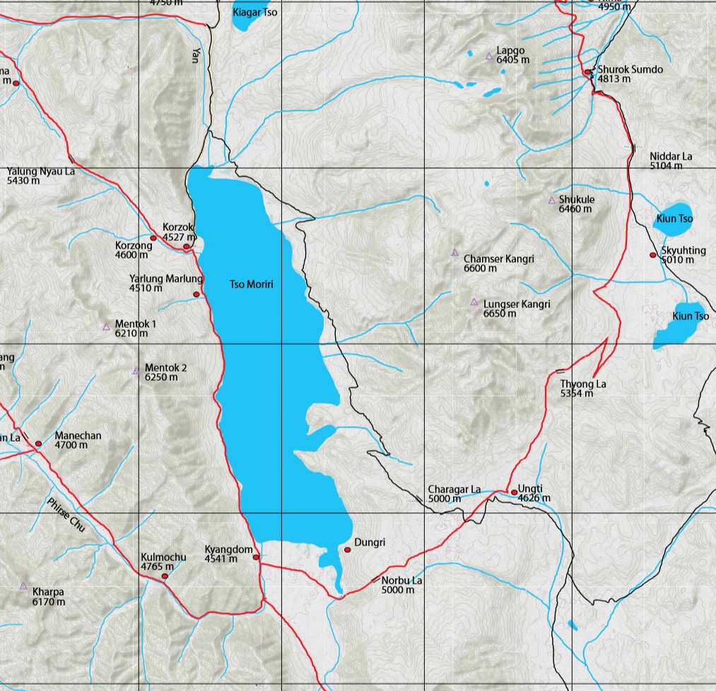 Other Useful Maps for Planning in the Indian Himalaya