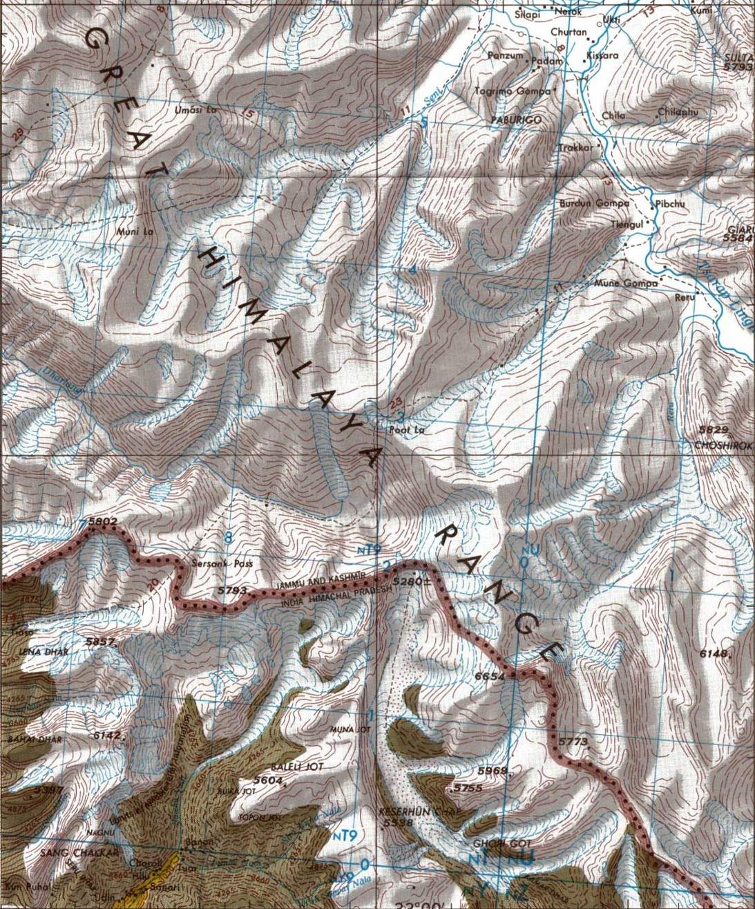 JOG map
