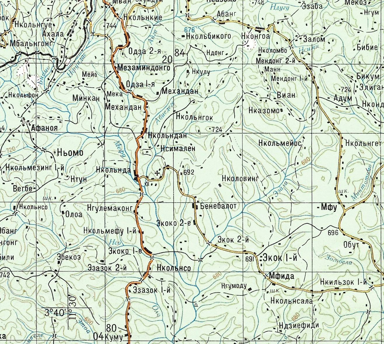SOVIET map